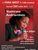 Voahirana Andriambelo‍ en concert Fara West Faravohitra‍