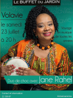 Volavie en concert au Buffet du Jardin - Duo de choc avec Jane Rahel