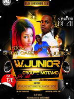 W. Junior - en live Salle polyvalente de Bras Panon