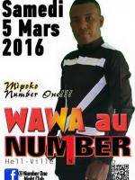 Wawa en concert au Number One Night Club