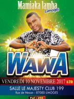 Wawa en concert Majesty Club Limoges