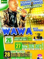 26 : Concours Carnaval à 14h - Aboaha Raha hainao à 18h
27 : Grand Bal à 21H au New Sun City (ex