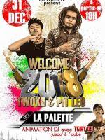 Welcome 2018 avec Twokii & Pit Leo La Palette Antsirabe