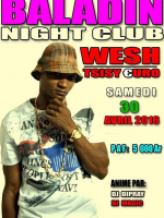 Wesh en concert au Baladin Night Club