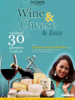 Wine & Cheese & Jazz - Le Louvre 313 Antaninarenina‍ - Sandrine Rajaofetra‍