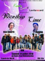Worship time Rija Rakoto, Tanjuna, HIM (Halleluia International Music) Koots Food Mahamasina