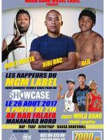 XiBi DAC, Willy Westa, BLD, Mula Gang en show case au Snack Bar Falafala