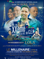 XXème anniversaire du CEN avec Nanja‍ , Lilie‍ , Lola‍ , Nahr - Le Millénaire‍