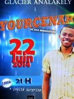 Yourcenar et ses musiciens en concert au Glacier Analakely