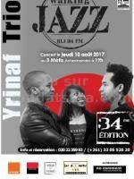 Yrinaf Trio walking jazz 34è édition 3 Métis Antaninandro