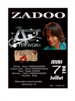 Zadoo en concert au Piment Café