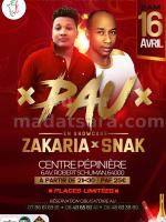 Zakaria‍ & Snak‍ en show case - Centre Pépinière Pau