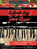 Zara Quartet - Les Jeudis Jazz au Buffet du jardin