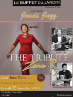 Zara R‍ avec Datita Rabeson‍ et Andry Ramampandrison‍ - jeudi jazz au Buffet du Jardin Antaninarenina‍