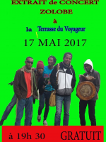 Zolobe‍ en concert Terrasse du voyageur Antsiranana‍