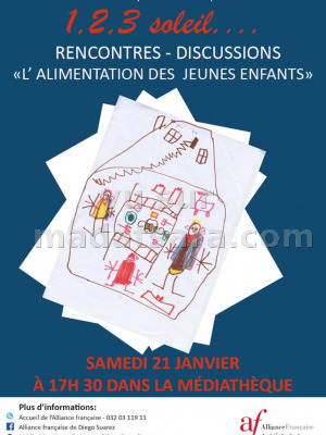 1,2,3 soleil - rencontres discussions "L'alimentation des jeunes enfants" - AF - Antsiranana Diégo Suarez‍