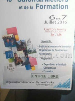 10e Salon des métiers et de la formation - Carlton Anosy