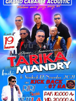 10ème anniversaire - Tarika Miandry‍ Kick Back (Karaoké)‍