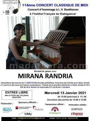 114eme concert classique de midi IFM - Institut Français de Madagascar