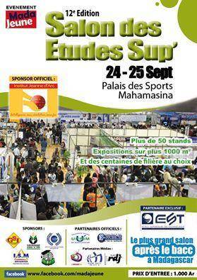 12è édition Salon des études Sup au Palais des Sports Mahamasina