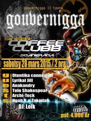 15 taona Goubernigga au Ginger Coffee Club Soanierana