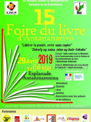 15è foire du livre d'Antananarivo