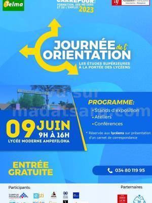 Journées de l'orientation - Les études supérieures à la portée des lycéens - LMA Ampefiloha