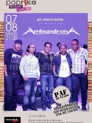AmbondronA en concert au Paprika