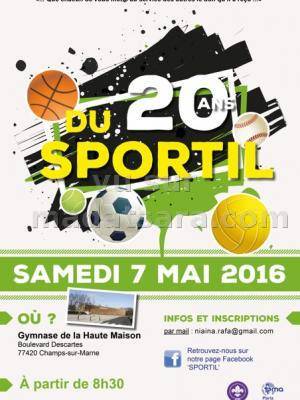 20 ans du Sportil au Gymnase de la Haute Maison Champs-Sur-Marne