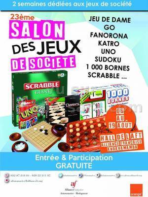 23e salon des jeux de société AFT - Alliance Française d'Antananarivo