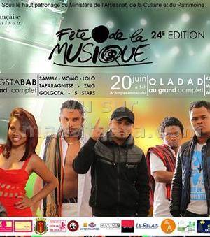 24è édition fête de la musique à l'Alliance Française de Fianarantsoa avec Gangstabab, Oladad