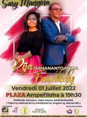Rija ramanantoanina - Fara kely - Concert - Plaza Ampefiloha