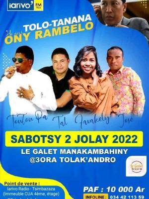 Tonton Pa , Fara kely , José (Tarika Hasina) - Showcase - Le Galet Manakambahiny