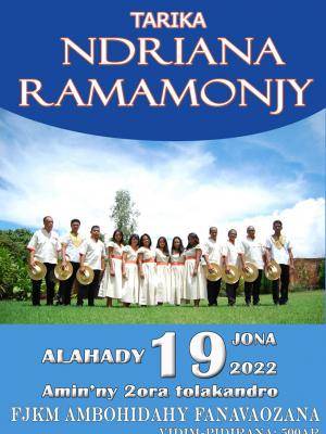 Ndriana ramamonjy - Concert - FJKM Ambohidahy Fanavaozana