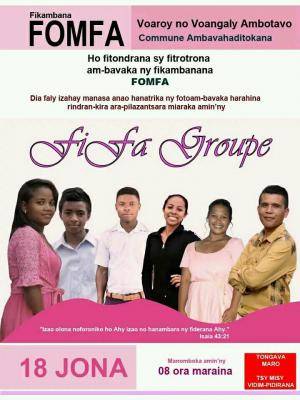 FIFA Groupe - Concert - Commune Ambavahaditokana