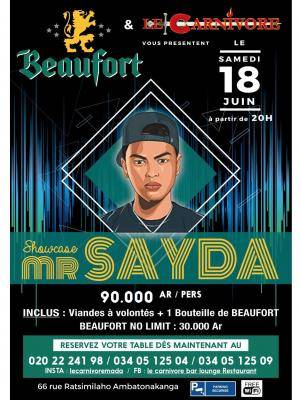 Mr Sayda - Showcase - Le Carnivore