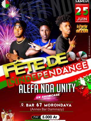 Alefa NDa Unity - Showcase - Bar 67 Morondava