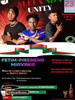 Alefa NDa Unity - Cabaret , Showcase - Lapan'ny tanana ifanadiana