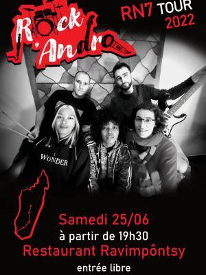 Rock'Andro - en Concert RN7 Tour 2022 - Bar Restaurant Ravimpôntsy