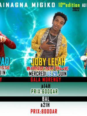 Festival Fihainagna Migiko 10è édition - Kianja Migiko - Aly Mourad , Joby Lelah , Janga Ratah