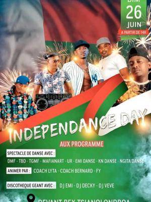 Independance day - Rex Tsianolondroa Discothèque / Clubbing Sports / Danse