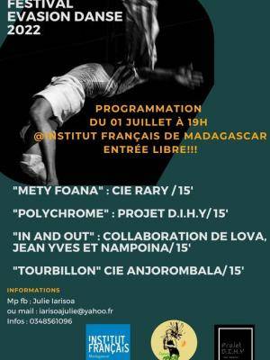 Festival evasion danse 2022 - IFM - Institut Français de Madagascar