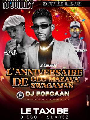 Anniversaire de Olo Mazava - Showcase - Taxi Be Diégo