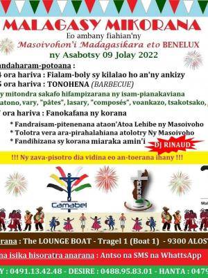 Malagasy mikorana - Lounge Boat Alost