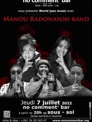 Manou Radonason band - Showcase - No Comment Bar Isoraka