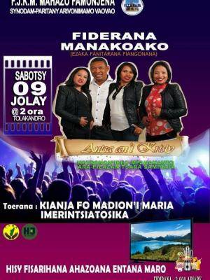 Fiderana manakoako - Antsan'i Kristy - Kianja Fo Madion'i Maria Imerintsiatosika