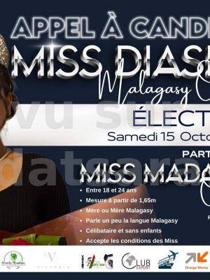 Miss Diaspora Malagasy Ofisialy 2023 -