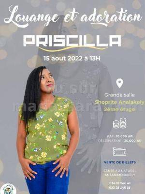 Priscilla - Louange et adoration - Shoprite Analakely