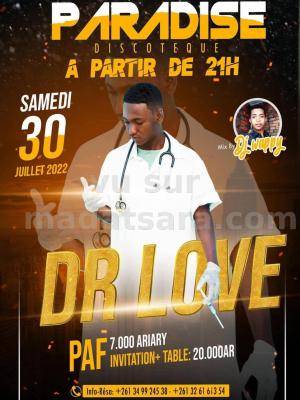 Docteur Love - Showcase - Paradise Club Tamatave