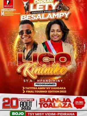 Lico Kininike - Showcase - Banja Toalaza - Mahajanga